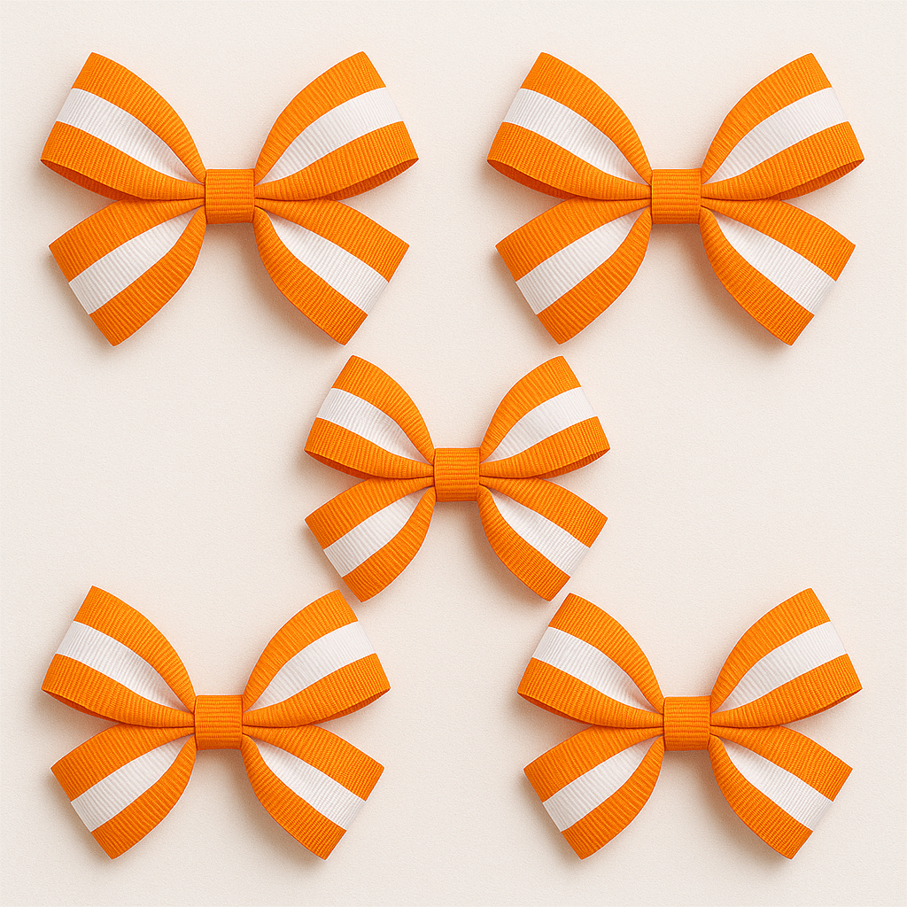 Handmade Bow – KMO - 5 Pack